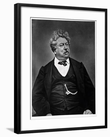 Alexandre Dumas Pere-null-Framed Giclee Print