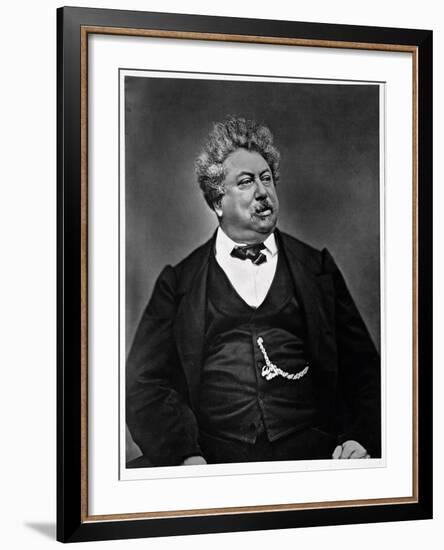 Alexandre Dumas Pere-null-Framed Giclee Print