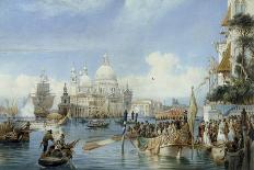 A View of Santa Maria della Salute, Venice-Alexandre Francia-Laminated Giclee Print