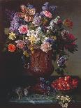 Vase of Summer Flowers-Alexandre-Francois Desportes-Giclee Print