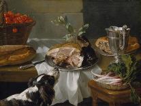 Still Life with Dog-Alexandre-Francois Desportes-Giclee Print