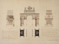 Triumphal Arch to the Emperor Napoleon I-Alexandre Gisors-Giclee Print