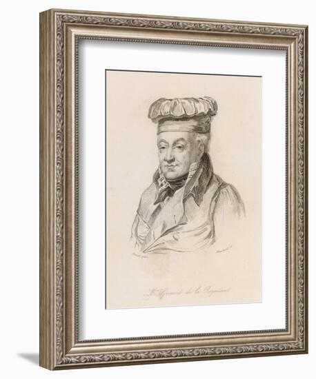 Alexandre Grimod De La Reyniere French Gastronomist-Olivia Celest Blanchard-Framed Art Print