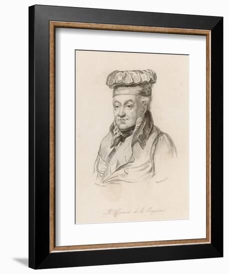 Alexandre Grimod De La Reyniere French Gastronomist-Olivia Celest Blanchard-Framed Art Print