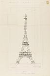 Tour Eiffel : élévation générale-Alexandre-Gustave Eiffel-Giclee Print