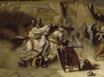 Reprise de Beyrouth occupée par les troupes du sultan Saladin, par Amaury de Lusignan (futur-Alexandre Hesse-Giclee Print