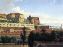 Naples, the Palazzo Reale, C.1780-Alexandre Hyacinthe Dunouy-Giclee Print