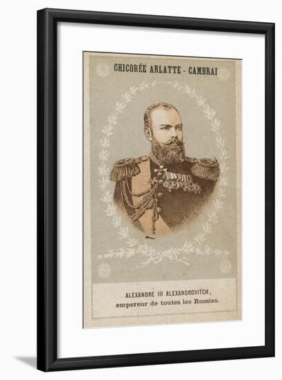 Alexandre III Alexandrovitch, Empereur De Toutes Les Russies-null-Framed Giclee Print