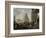 Alexandre le Grand devant le tombeau d'Achille-Hubert Robert-Framed Giclee Print