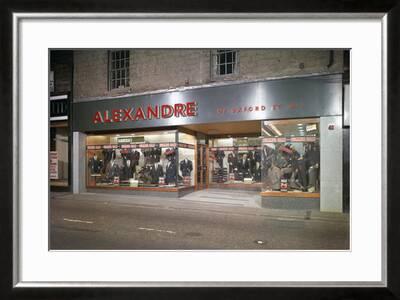 Alexandre Of Oxford Street Mens Clothes Shop Frontage Mexborough