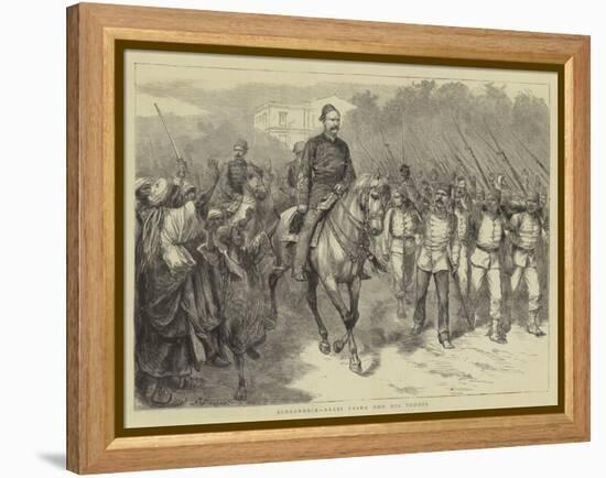 Alexandria, Arabi Pasha and His Troops-Godefroy Durand-Framed Premier Image Canvas