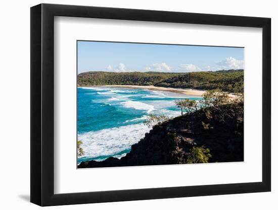 Alexandria Bay, Noosa National Park, Sunshine Coast, Queensland, Australia-Mark A Johnson-Framed Photographic Print