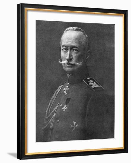 Alexei Brusilov, Russian Soldier, C1914-C1917-null-Framed Giclee Print