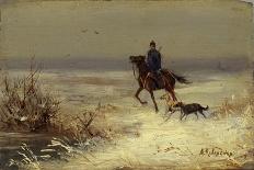 On the Hunting, Second Half of the 19th C-Alexei Danilovich Kivshenko-Giclee Print