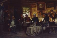 The Military Council in the Village of Fili Near Moscow on September 13th, 1812, 1882-Alexei Danilovich Kivshenko-Giclee Print