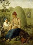 Milkgirl, 1820-Alexei Gavrilovich Venetsianov-Framed Giclee Print
