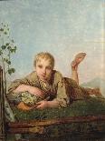 Milkgirl, 1820-Alexei Gavrilovich Venetsianov-Framed Giclee Print