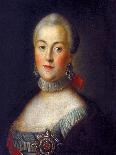 Portrait of Empress Catherine II (1729-179), 1762-Alexei Petrovich Antropov-Giclee Print