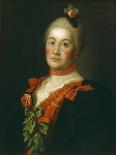 Portrait of Countess Anna Vorontsova (1743-176), 1761-Alexei Petrovich Antropov-Giclee Print