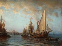 The Naval Battle of Reval on 13 May 1790, 1860S-Alexei Petrovich Bogolyubov-Giclee Print