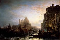 Venice at Night-Alexej Bogoljubov-Art Print