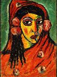 Young Girl with a Flowered Hat-Alexej Von Jawlensky-Giclee Print