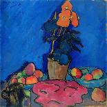 Young Girl with Peonies, 1909-Alexej Von Jawlensky-Giclee Print