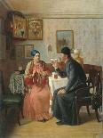 Tea Drinking, 1895-Alexey Avvakumovich Naumov-Mounted Giclee Print