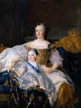 Louis XV, roi de France (1710-1774)-Alexis Simon Belle-Giclee Print
