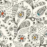 Vector Seamless Pattern-alexmakarova-Art Print