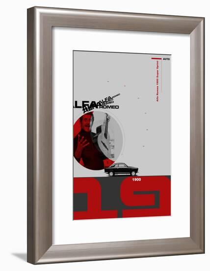 Alfa Rome Poster-NaxArt-Framed Art Print