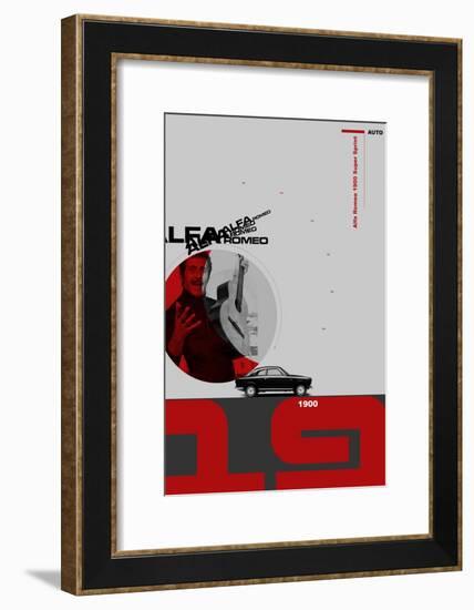 Alfa Rome Poster-NaxArt-Framed Art Print