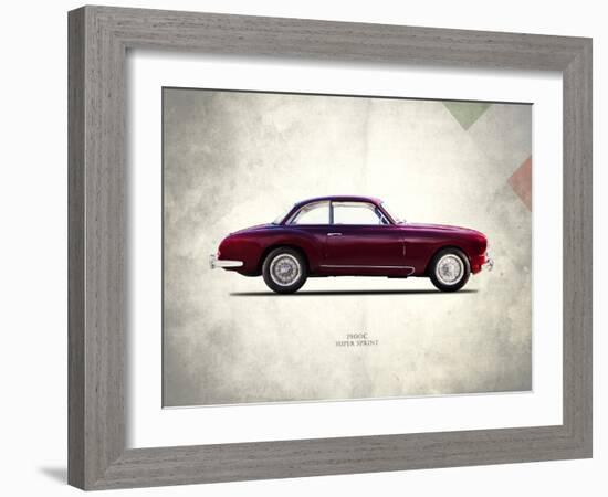 Alfa-Romeo 1900C Super-Sprint-Mark Rogan-Framed Art Print