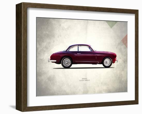 Alfa-Romeo 1900C Super-Sprint-Mark Rogan-Framed Art Print