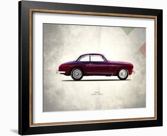 Alfa-Romeo 1900C Super-Sprint-Mark Rogan-Framed Art Print