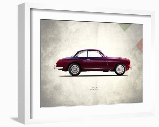 Alfa-Romeo 1900C Super-Sprint-Mark Rogan-Framed Art Print