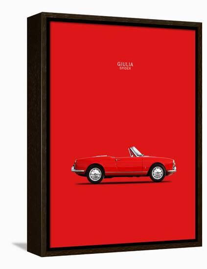 Alfa Romeo Giulia Spider 1964-Mark Rogan-Framed Stretched Canvas