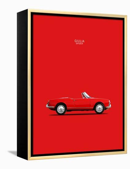 Alfa Romeo Giulia Spider 1964-Mark Rogan-Framed Stretched Canvas