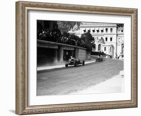 Alfa Romeo, Monaco Grand Prix, 1934-null-Framed Photographic Print