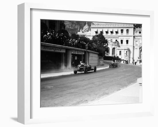 Alfa Romeo, Monaco Grand Prix, 1934-null-Framed Photographic Print