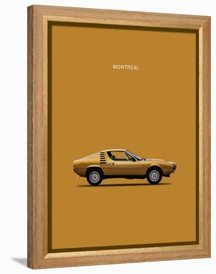 Alfa Romeo Montreal 1972-Mark Rogan-Framed Stretched Canvas