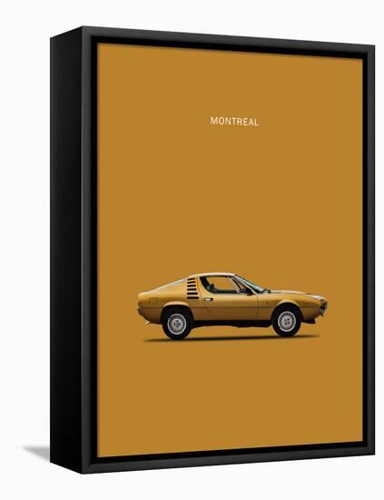 Alfa Romeo Montreal 1972-Mark Rogan-Framed Stretched Canvas