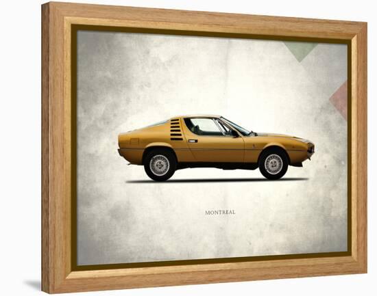 Alfa-Romeo Montreal 1972-Mark Rogan-Framed Stretched Canvas