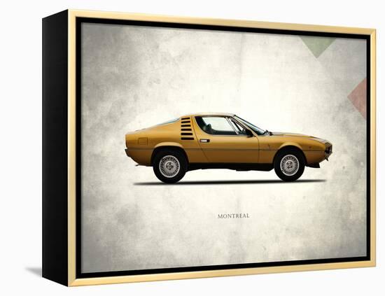 Alfa-Romeo Montreal 1972-Mark Rogan-Framed Stretched Canvas