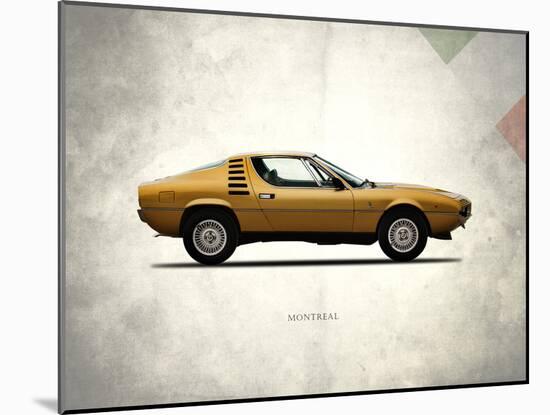 Alfa-Romeo Montreal 1972-Mark Rogan-Mounted Art Print