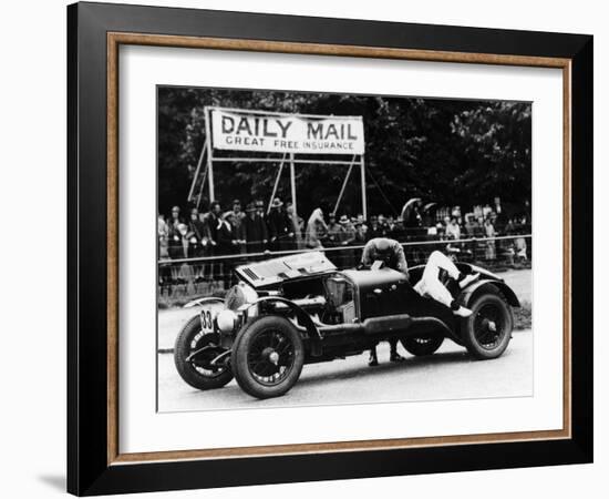 Alfa Romeo of Kaye Don, Tourist Trophy Race, Ards-Belfast Circuit, Northern Ireland, 1930-null-Framed Premium Photographic Print