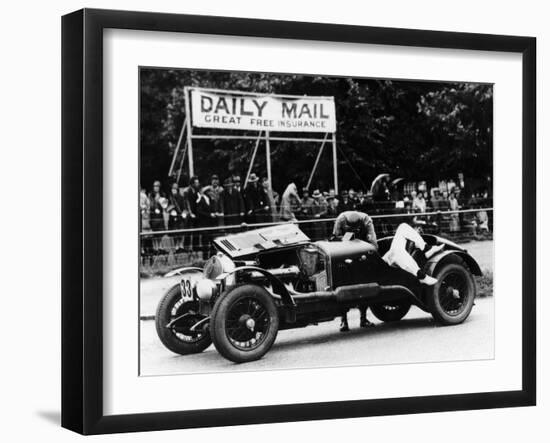 Alfa Romeo of Kaye Don, Tourist Trophy Race, Ards-Belfast Circuit, Northern Ireland, 1930-null-Framed Premium Photographic Print
