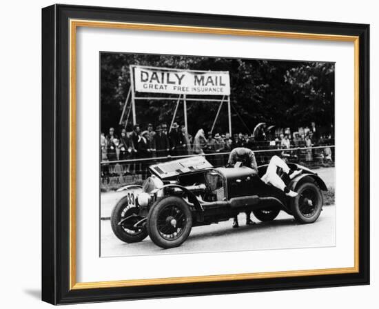 Alfa Romeo of Kaye Don, Tourist Trophy Race, Ards-Belfast Circuit, Northern Ireland, 1930-null-Framed Premium Photographic Print