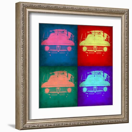 Alfa Romeo Pop Art 1-NaxArt-Framed Art Print