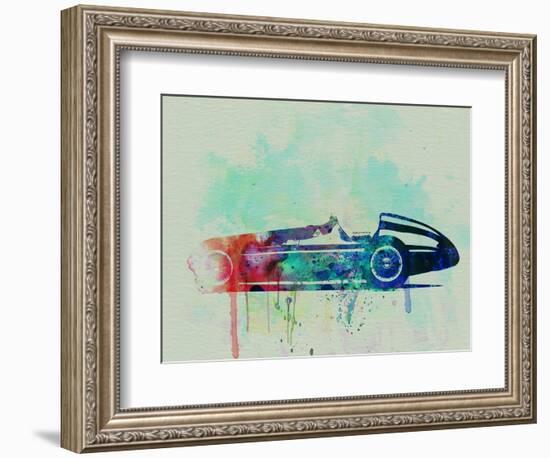 Alfa Romeo Tipo Watercolor-NaxArt-Framed Art Print